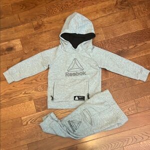 Reebok Light Gray Tracksuit for Kids